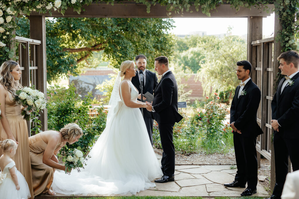 Amarillo Botanical Gardens Wedding