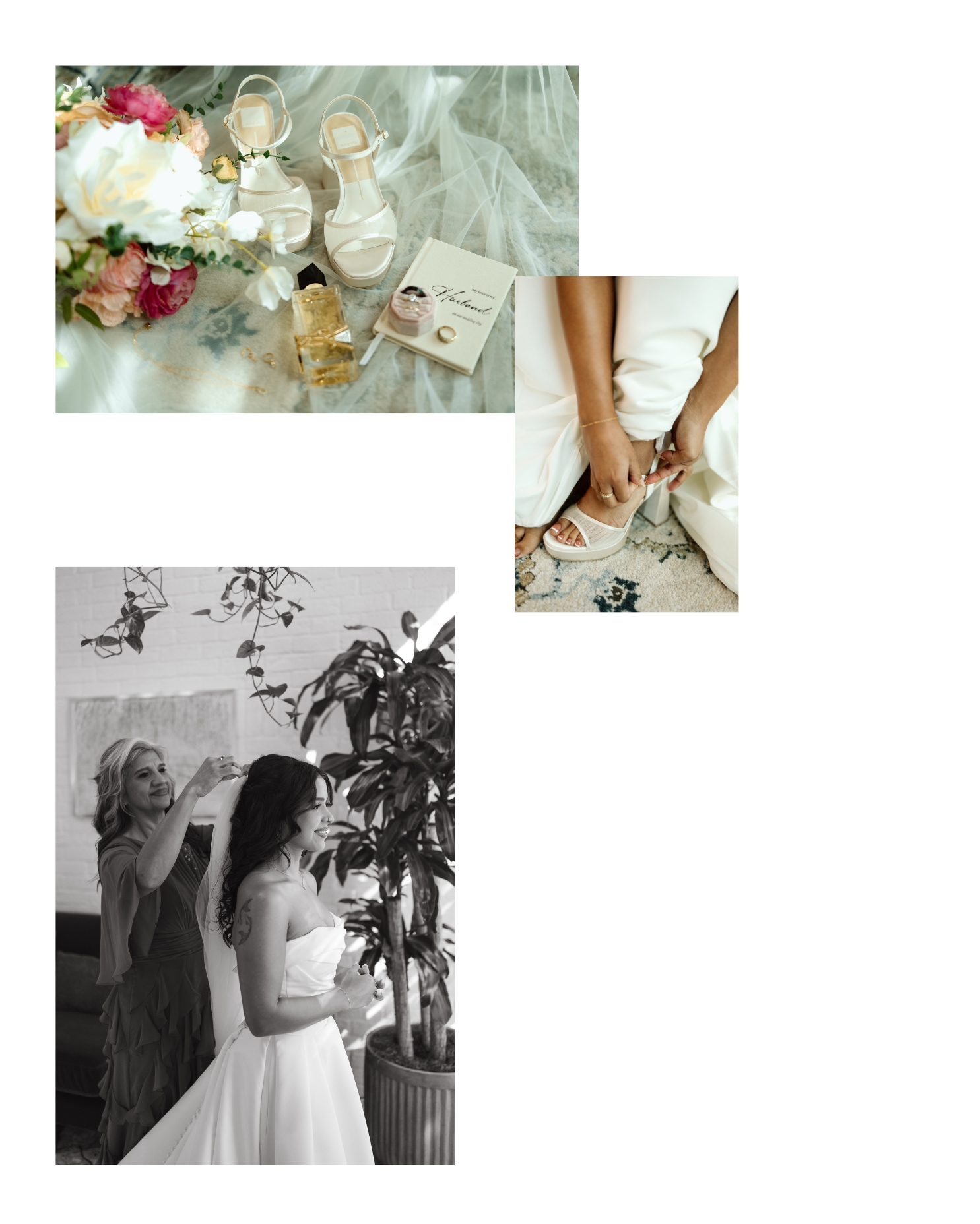 Candid moment captured by a Lubbock wedding photographer at the Willows Event Center