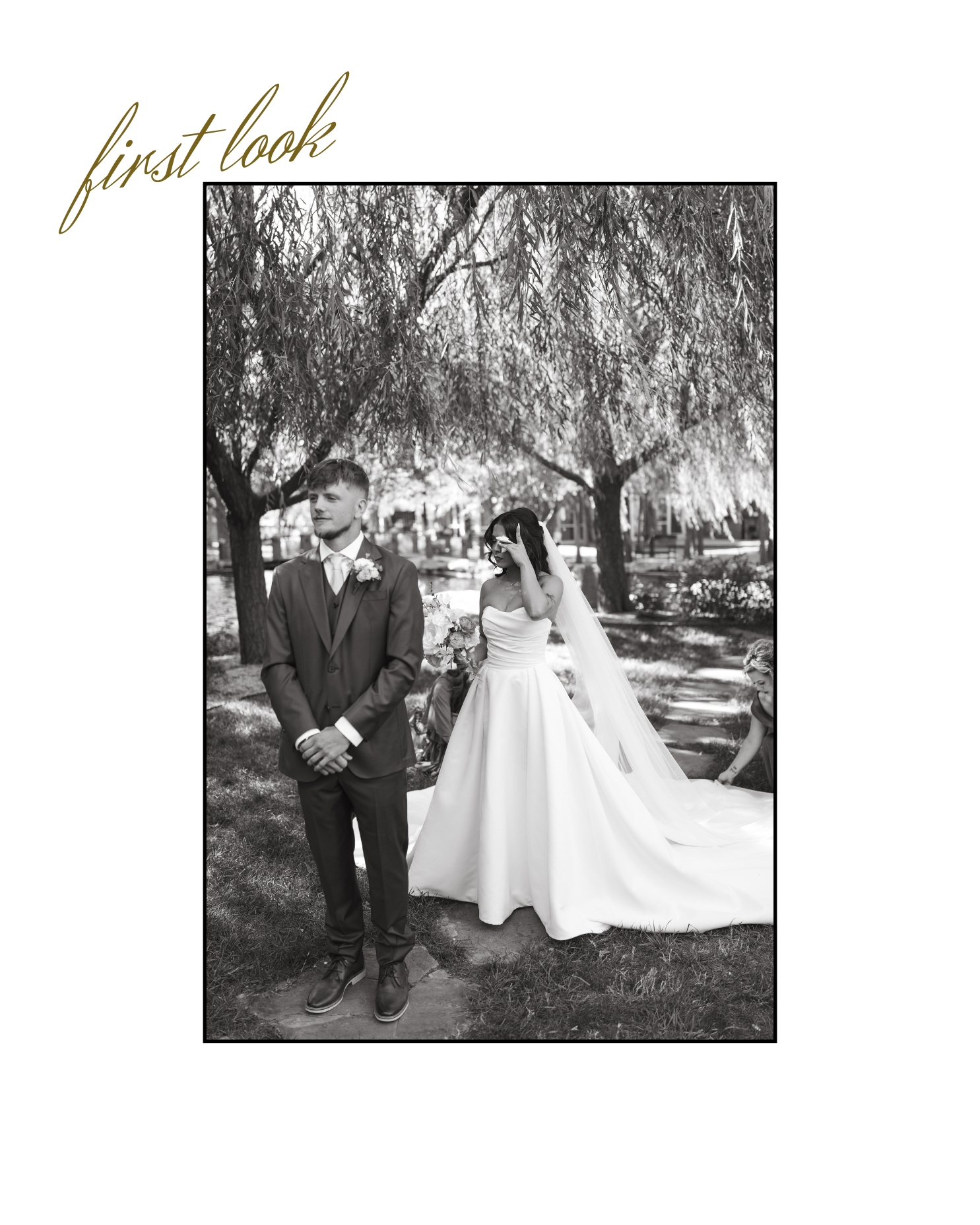 Candid moment captured by a Lubbock wedding photographer at the Willows Event Center