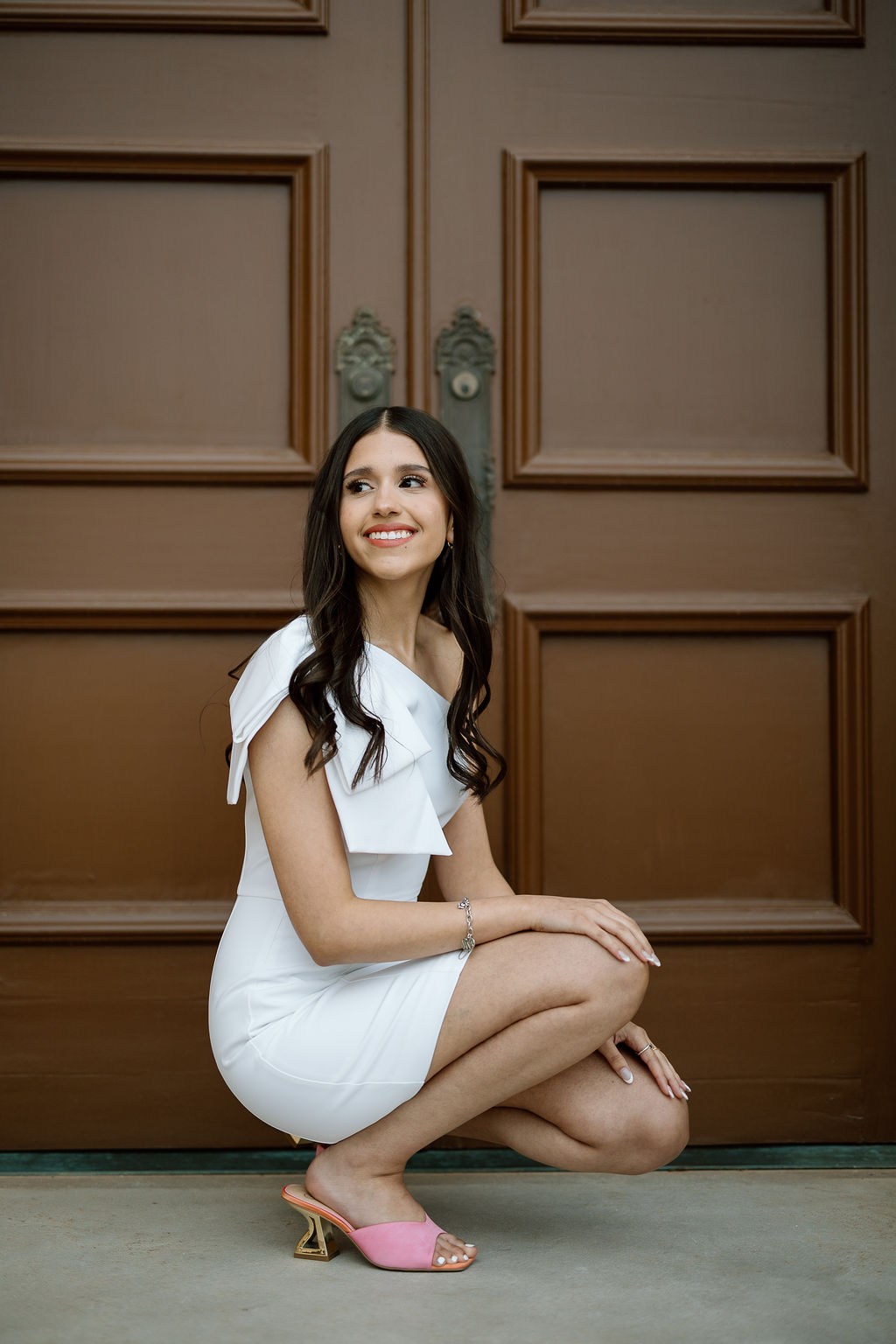 Senior portrait session in downtown Amarillo