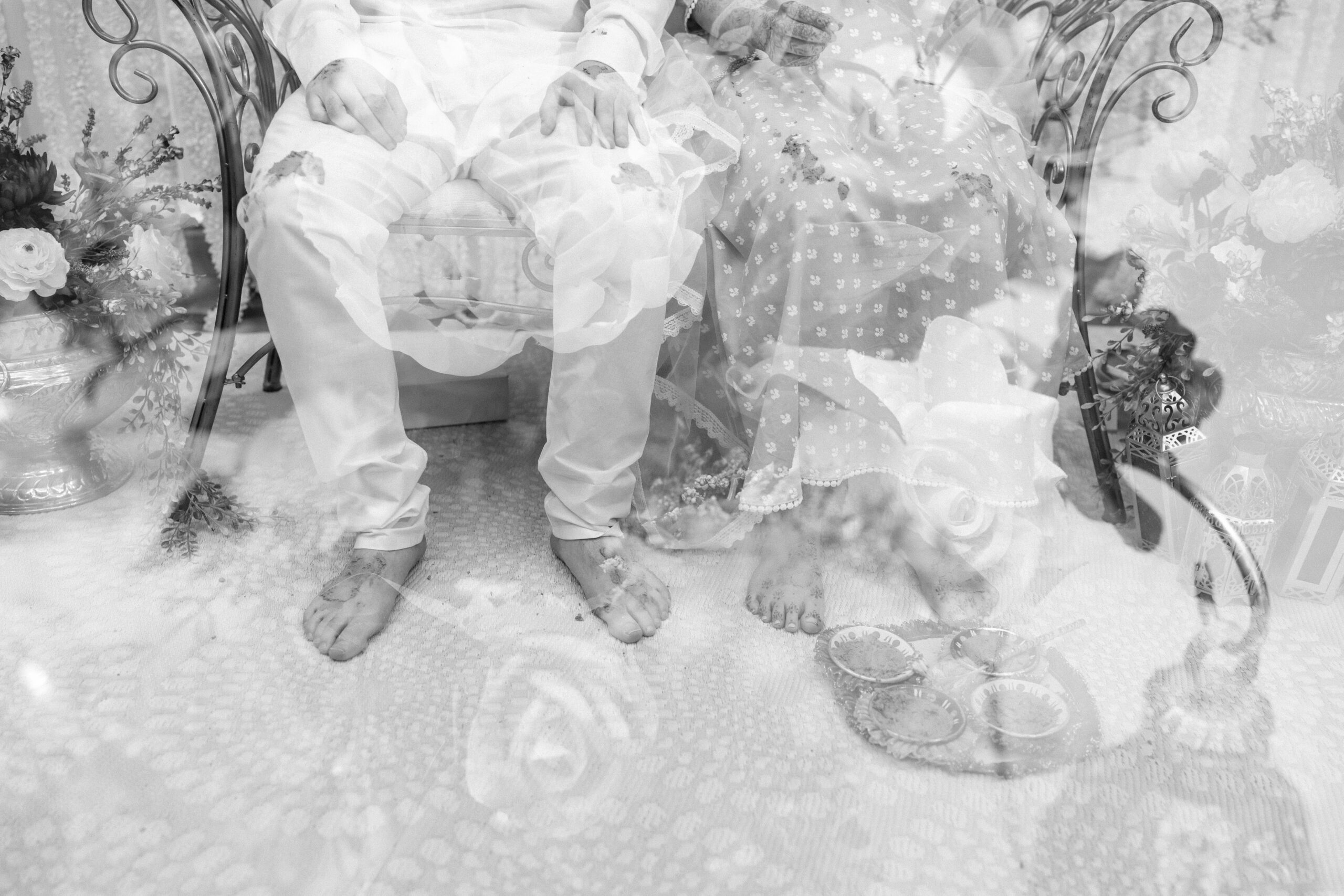 Haldi ceremony at a Denver Indian wedding