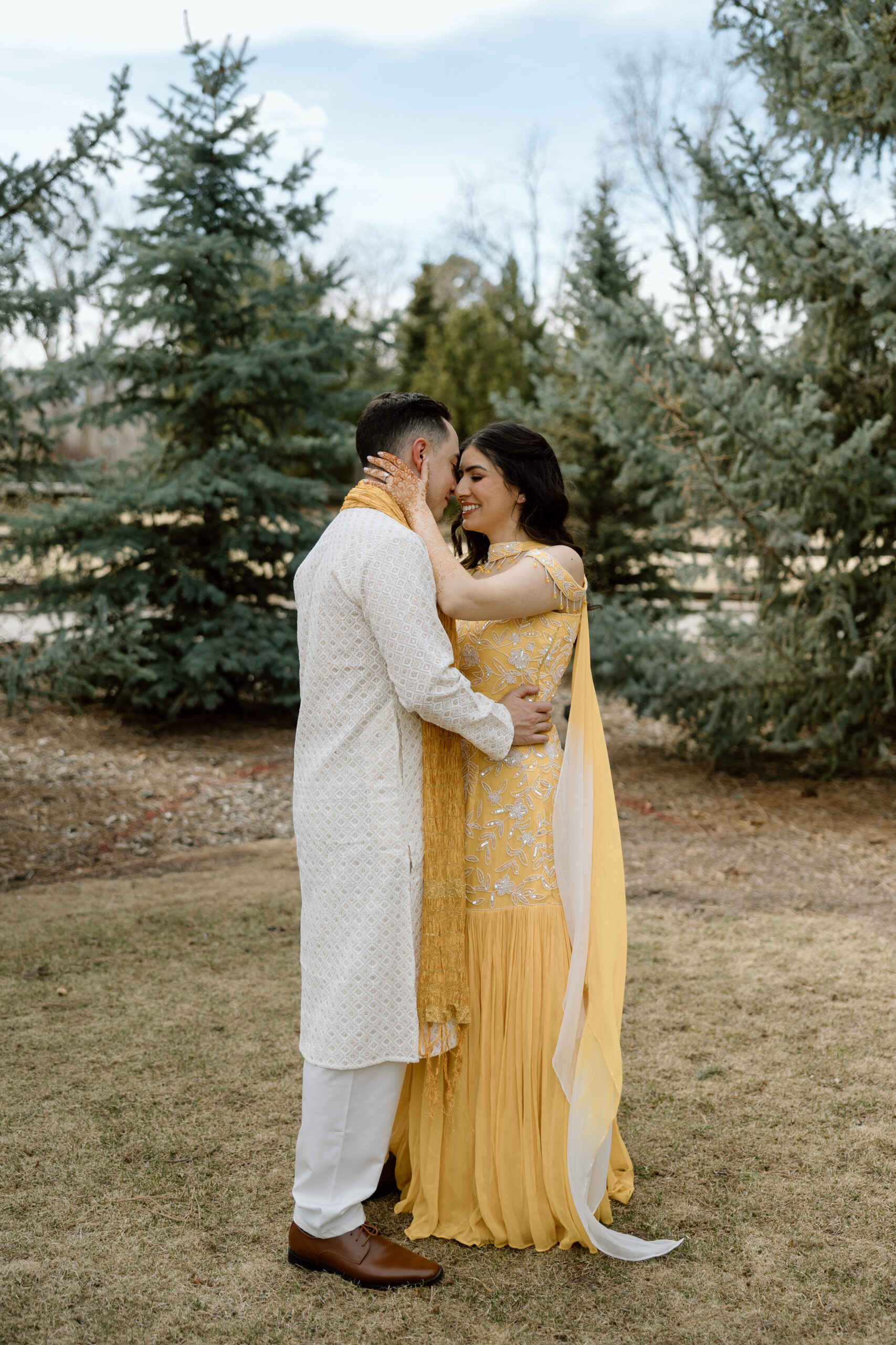 Scenic views during a Colorado wedding