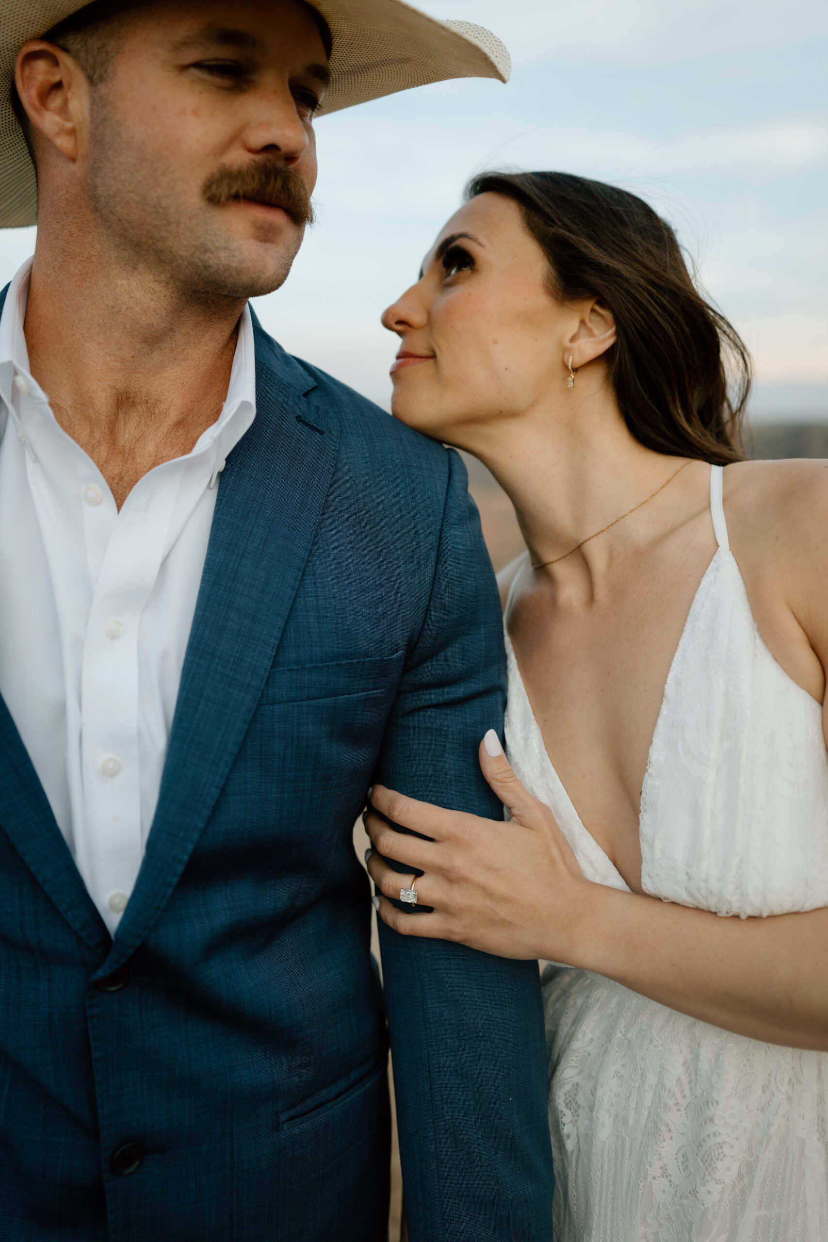 Romantic canyon engagement session in Palo Duro Canyon State Park