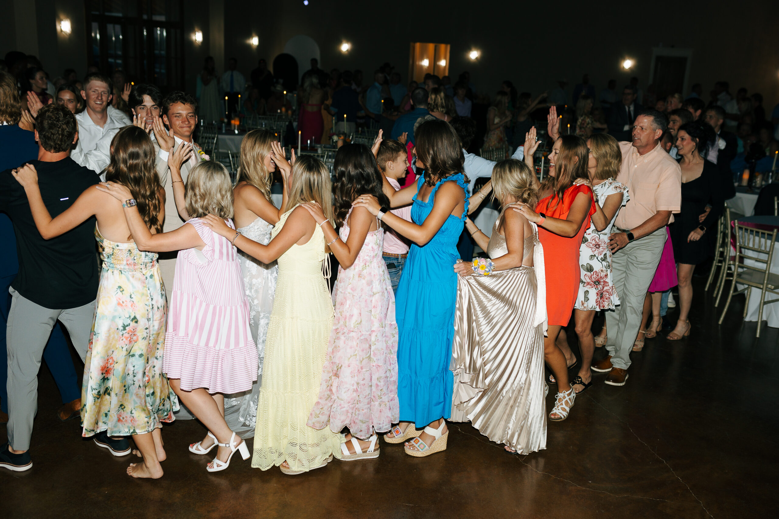 Wedding reception at Chateau in Canyon TX