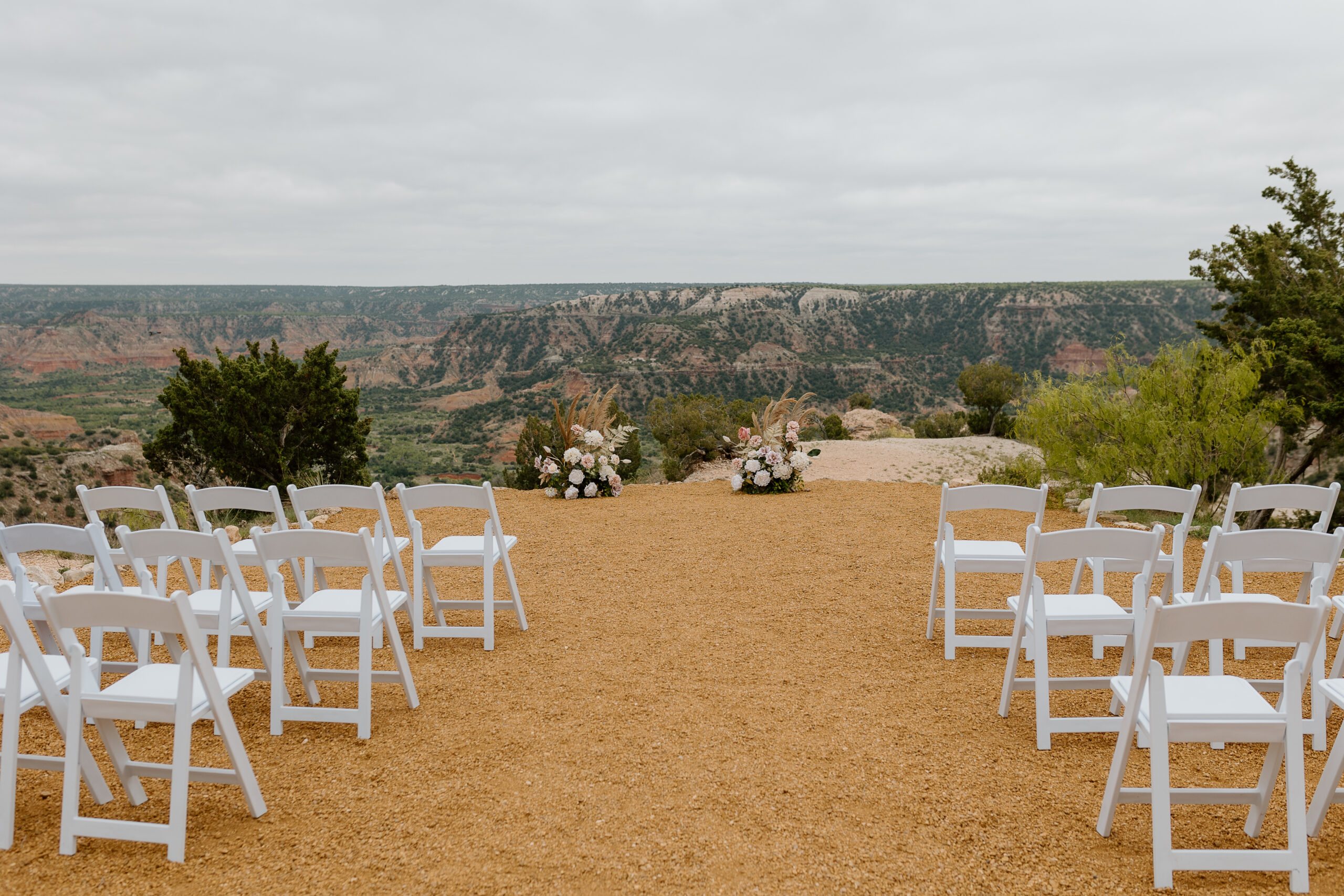 Wedding Ceremony at Skyhouse Cabin at Dove's Rest